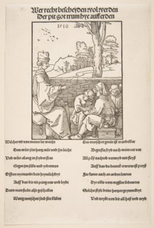 The Schoolmaster.n.d. Creator: Albrecht Durer.