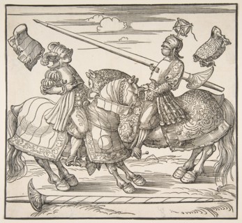 The Tournament on Horseback, ca. 1517/18. Creator: Albrecht Durer.