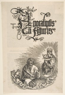 The Virgin and Saint John, from the Apocalypse, 1511. Creator: Albrecht Durer.