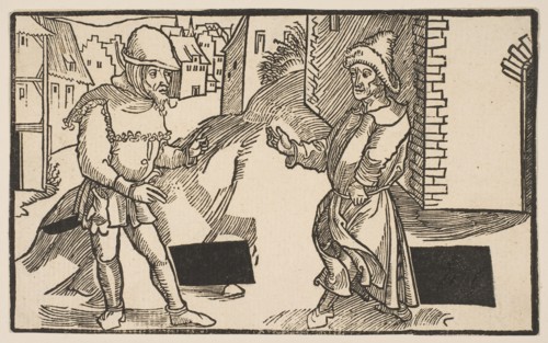 Adelphi, from The Comedie of Terence, 19th century reprint.n.d. Creator: Albrecht Durer.