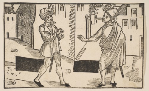 Hecyra, from The Comedie of Terence, 19th century reprint.n.d. Creator: Albrecht Durer.
