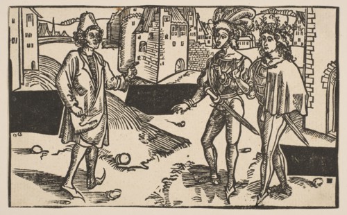 Andria, from The Comedie of Terence, 19th century reprint.n.d. Creator: Albrecht Durer.