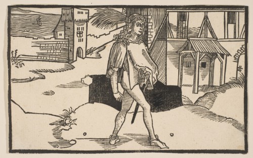 Eunuchus, from The Comedie of Terence, 19th century reprint.n.d. Creator: Albrecht Durer.