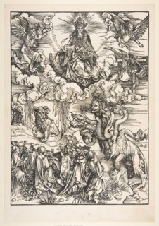The Beast with Two Horns Like a Lamb, from The Apocalypse.n.d. Creator: Albrecht Durer.