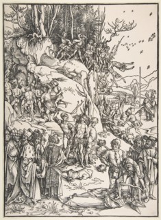 Martyrdom of the Ten Thousand.n.d. Creator: Albrecht Durer.