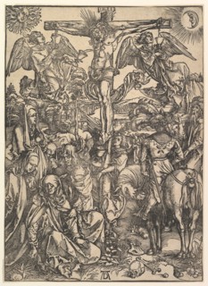 The Crucifixion, from The Large Passion, ca. 1498. Creator: Albrecht Durer.