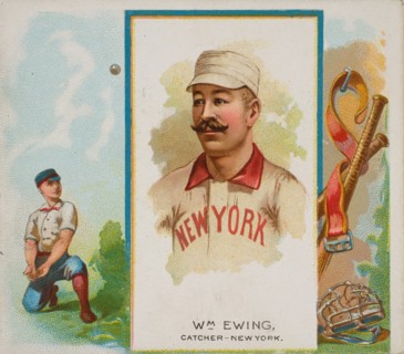 William Ewing, Catcher, New York, from World's Champions, Second Series
