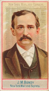 J.M. Bundy, New York Mail and Express, from the American Editors series