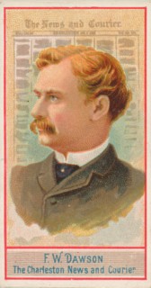 F.W. Dawson, The Charleston News and Courier, from the American Editors series