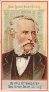 Oswald Ottendorfer, New Yorker Staats-Zeitung, from the American Editors series