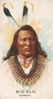 Big Elk, Ponca, from the American Indian Chiefs series