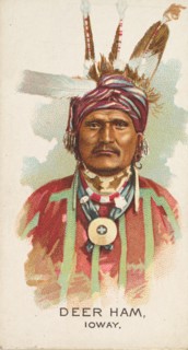 Deer Ham, Ioway, from the American Indian Chiefs series
