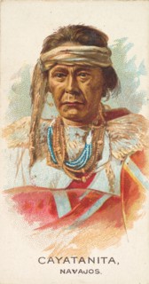 Cayatanita, Navajos, from the American Indian Chiefs series