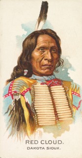 Red Cloud, Dakota Sioux, from the American Indian Chiefs series