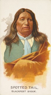 Spotted Tail, Blackfeet Sioux, from the American Indian Chiefs series