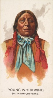 Young Whirlwind, Southern Cheyenne, from the American Indian Chiefs series