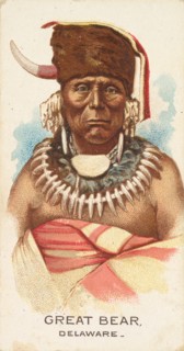 Great Bear, Delaware, from the American Indian Chiefs series