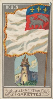 Rouen, from the City Flags series