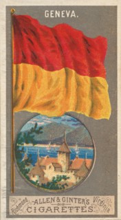 Geneva, from the City Flags series