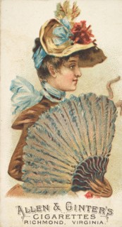 Plate 21, from the Fans of the Period series
