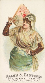 Plate 22, from the Fans of the Period series