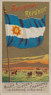Argentine Republic, from Flags of All Nations, Series 1