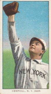 Hemphill, New York, American League, from the White Border series