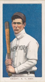 Knight, New York, American League, from the White Border series