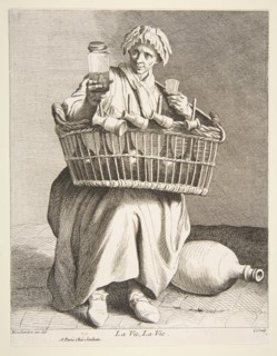 Brandy Seller, 1737. Creator: Caylus, Anne-Claude-Philippe de.