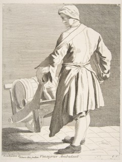 Wandering Vinegar Seller, 1738. Creator: Caylus, Anne-Claude-Philippe de.