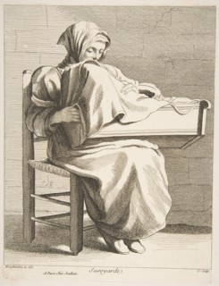 A Woman From Savoy, 1737. Creator: Caylus, Anne-Claude-Philippe de.