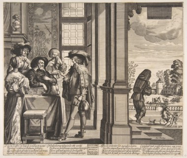 The Prodigal Son Leaves Home, ca. 1636. Creator: Unknown.