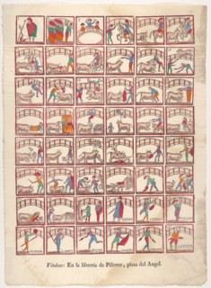Forty-eight vignettes of bullfighting manoeuvers and scenes from the ring, ca. 1800-1850. Creator: Unknown.