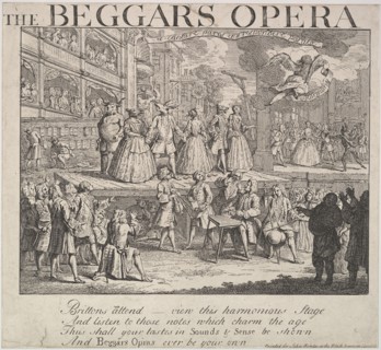 The Beggars Opera, 1728. Creator: Unknown.