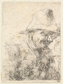 Head of a Peasant, 17th century. Creator: Unknown.