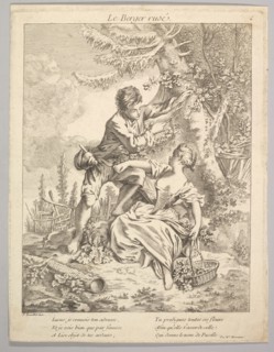 The Sly Shepherd, 18th century. Creator: Unknown.