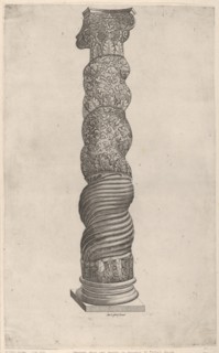 Winding Column from Saint Peter's, Rome. Creator: Unknown.