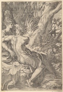 The Lovers, 16th-17th century. Creator: Unknown.