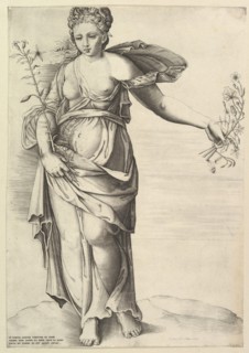 Flora, ca. 1560-70.  Creator: Unknown.