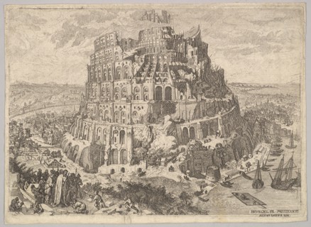 The Tower of Babel. Creator: Anton Joseph von Prenner.