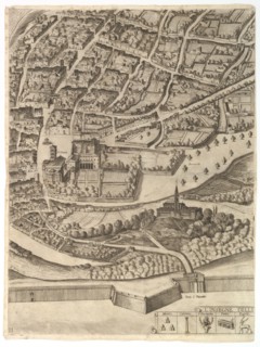 Plan of the City of Rome. Part 11 with the San Pancrazio