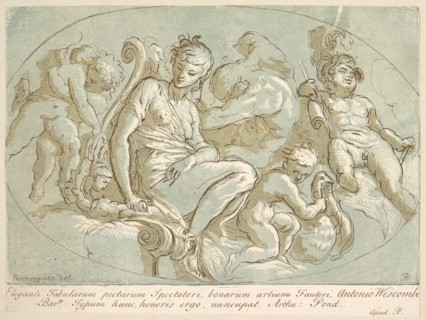 Venus Surrounded by Putti, ca. 1735. Creator: Arthur Pond.