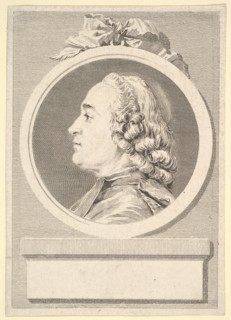 Portrait of Charles Gauzargues, 1767. Creator: Augustin de Saint-Aubin.
