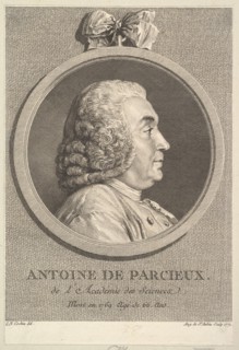 Portrait of Antoine de Parcieux, 1771. Creator: Augustin de Saint-Aubin.