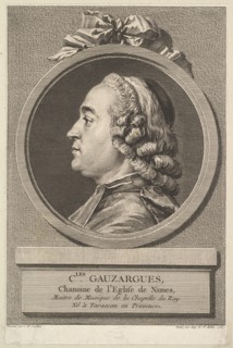 Portrait of Charles Gauzargues, 1767. Creator: Augustin de Saint-Aubin.