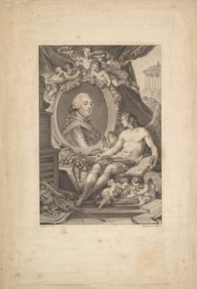 Portrait of Louis-Philippe, duc d'Orléans, 1778. Creator: Augustin de Saint-Aubin.