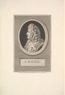 Portrait of Jean Racine, 1800. Creator: Augustin de Saint-Aubin.
