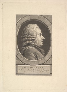 Portrait of Guillaume-Thomas Raynal, 1773. Creator: Augustin de Saint-Aubin.