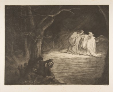 Christ on the Mount of Olives, late 18th-early 19th century. Creator: Vivant Denon.