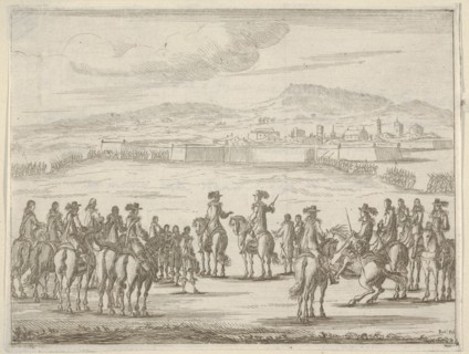 Francesco I d'Este Liberates the City of Turin and Leaves it in the Hands of the Duke of S..., 1659. Creator: Bartolomeo Fenice.